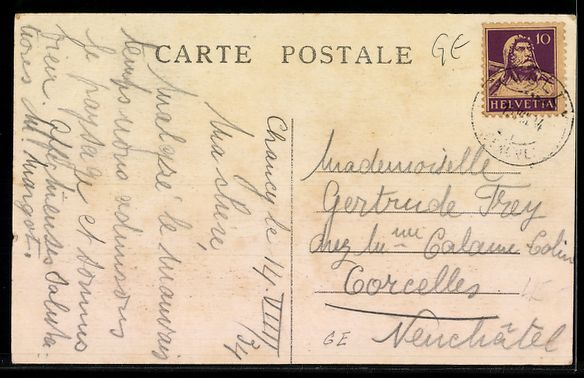 Cartes postales: AK Avully, Place St-Gervais – D'occasion à Berlin par bartko-reher 1