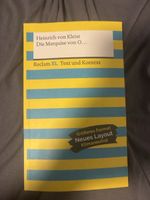 Heinrich von Kleist Die Marquise von O Reclam XL