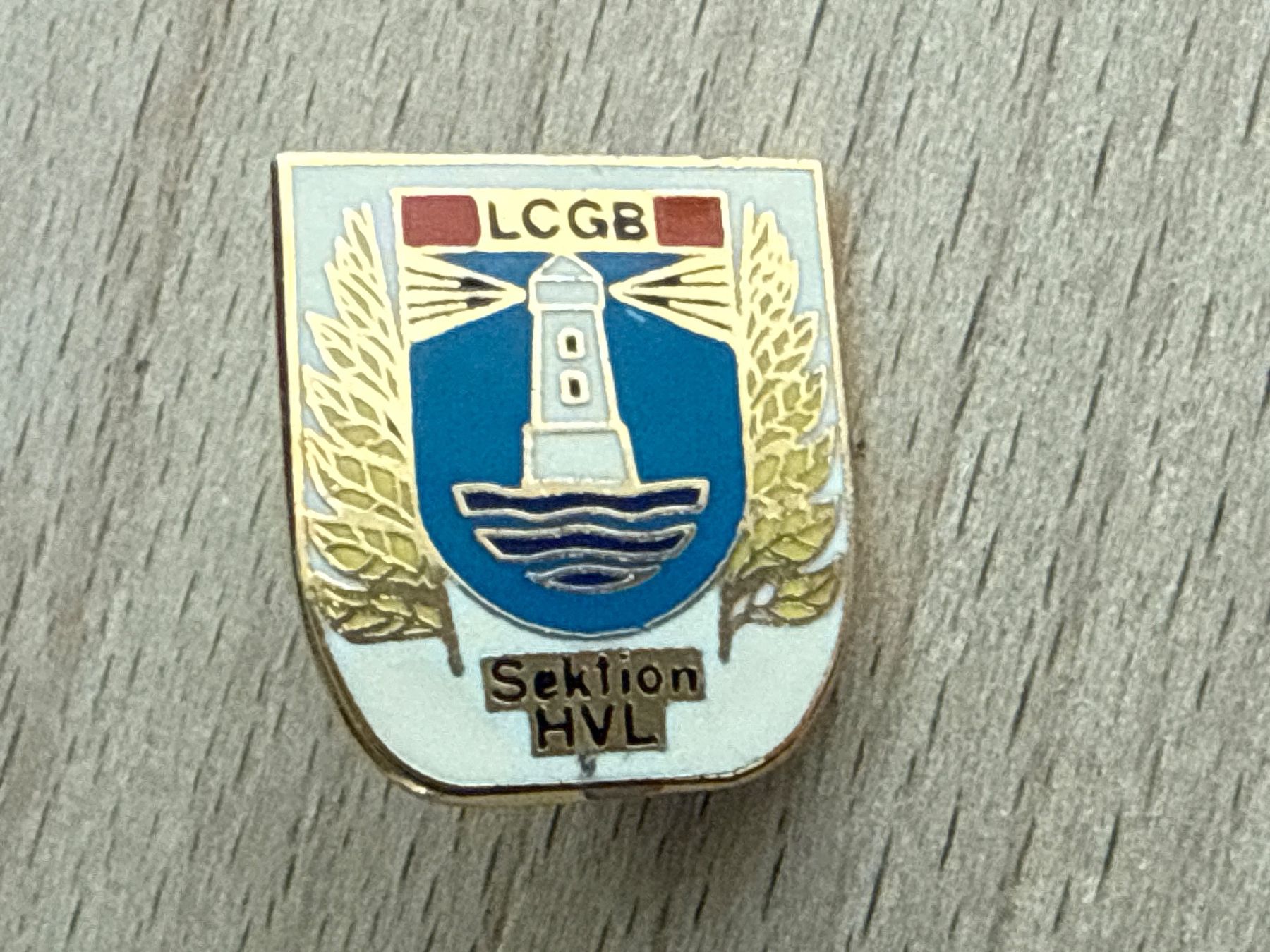 Placchette & Badge: Pin LCGB Sektion HVL – Usato da Glattbrugg venduto da Schweigmatt