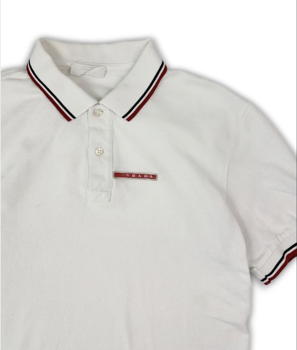Prada Polos: White Prada Polo 2014 – D'occasion à Itingen par murmelis003 1