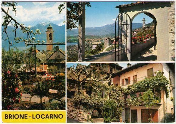 Cartoline postali: Brione - 3 Bild AK – Usato da Binningen venduto da Mountainrider