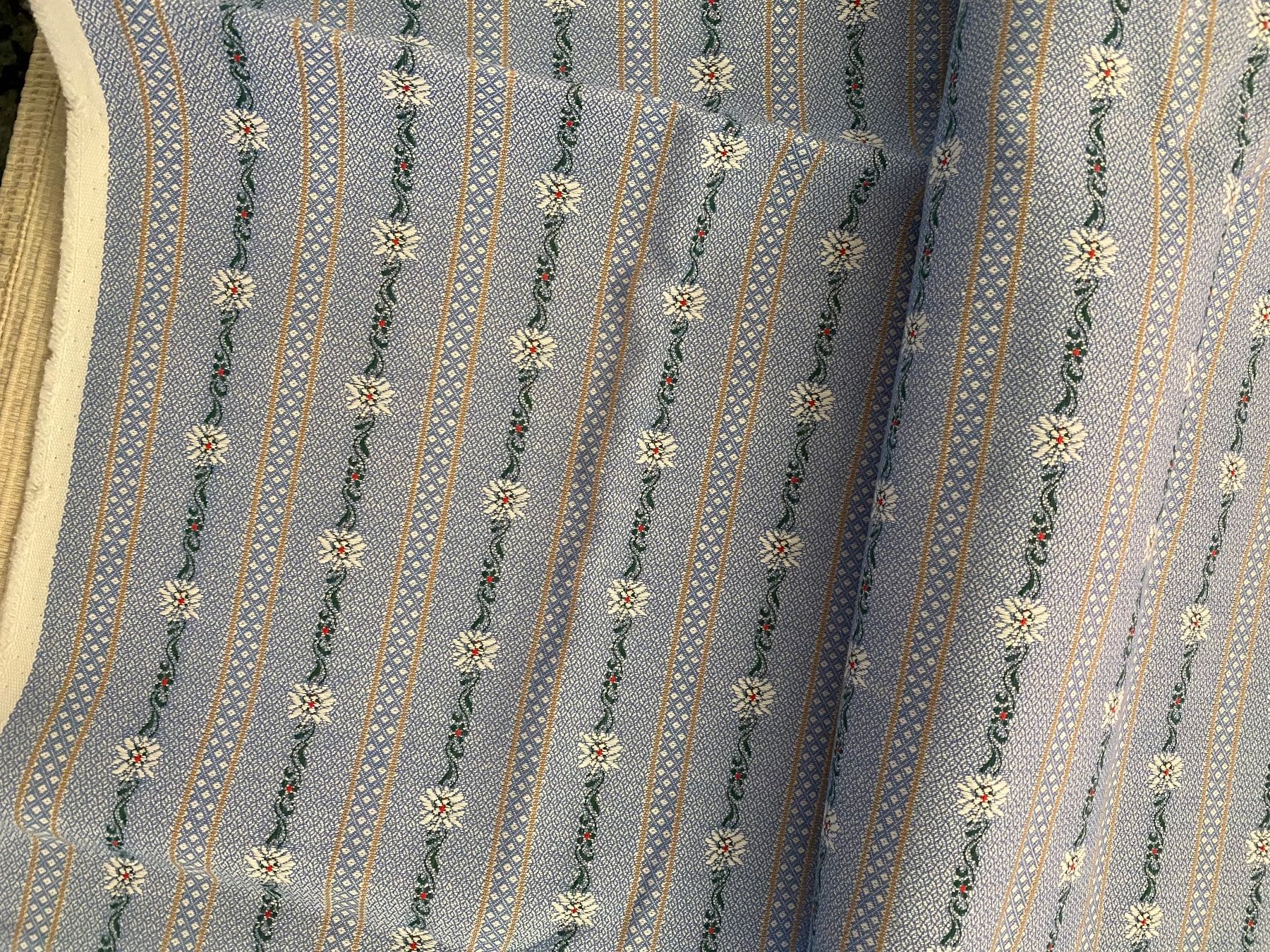Tessuti: Edelweiss-Stoff-Reste 78 x  150 cm – Nuovo (secondo la descrizione) da Allenwinden venduto da Obalu 2