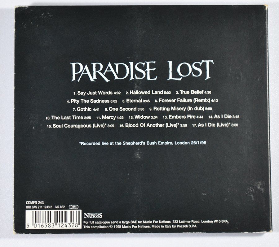 CD: CD: PARADISE LOST - Reflection – Usato da Frenkendorf venduto da Yard-Sale-2000 2