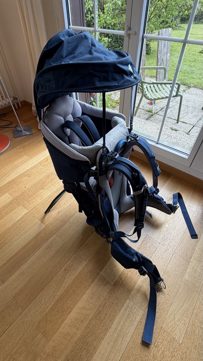 Deuter Borse & Zaini: deuter kid comfort blau – Nuovo (secondo la descrizione) da Küsnacht ZH venduto da TheTrueGentleman