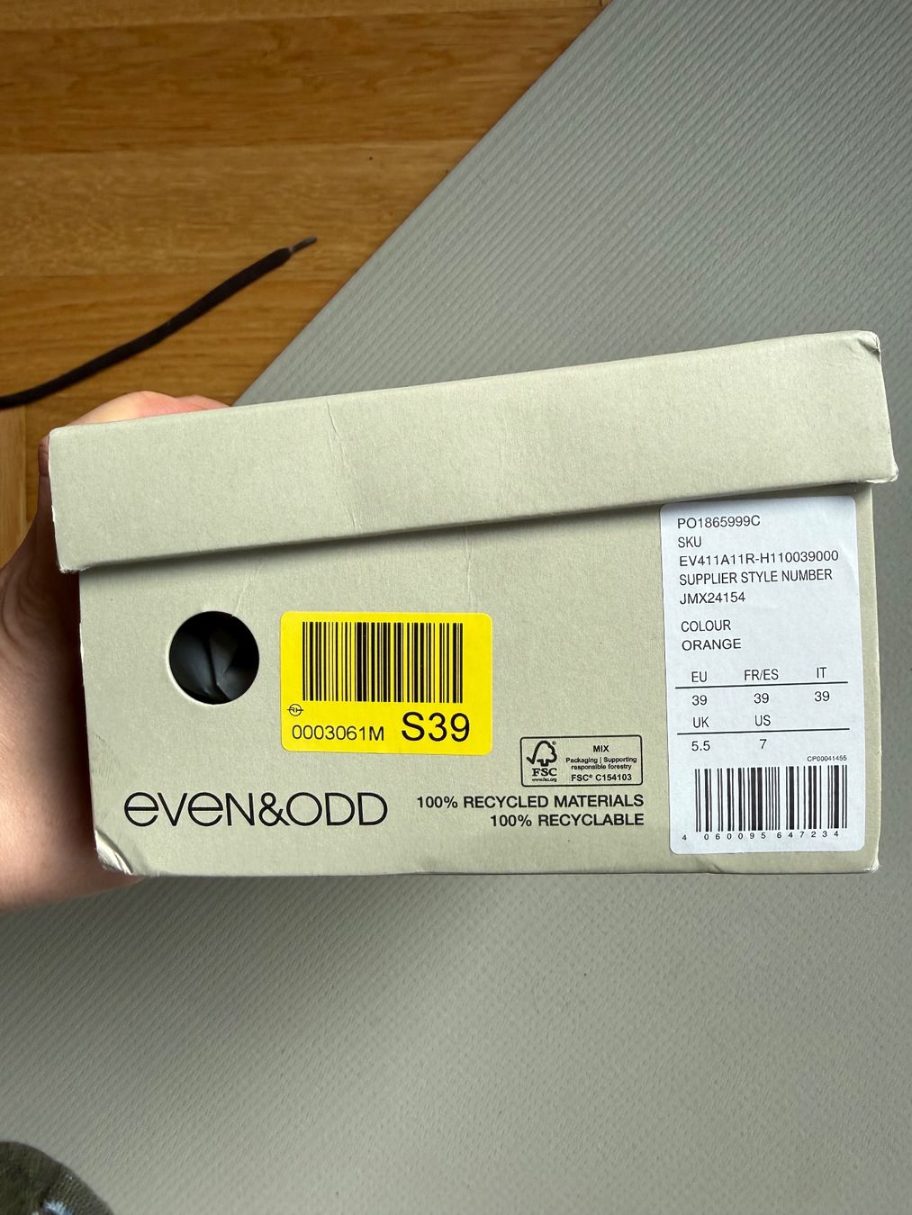 Scarpe da donna: Even&Odd High heeled sandals - orange – Nuovo e nell'imballaggio originale da Zürich venduto da eva_mkj7 3