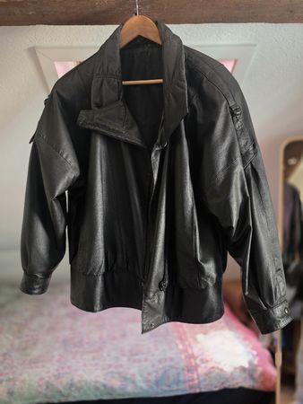 Vintage Lederjacke Gr 38