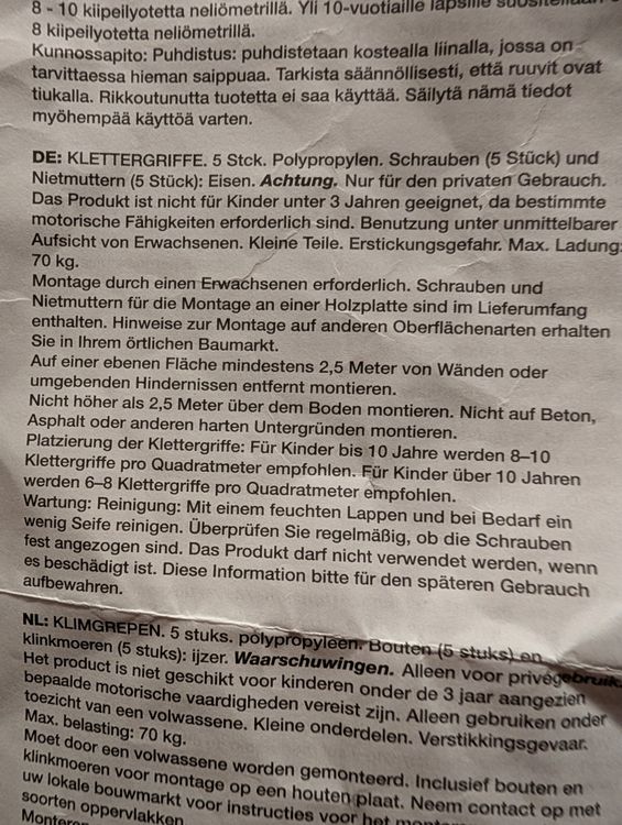Kletterwand Kinderzimmer Spielturm Zubehör ALPIDEX Produktbild-Vorschau 12