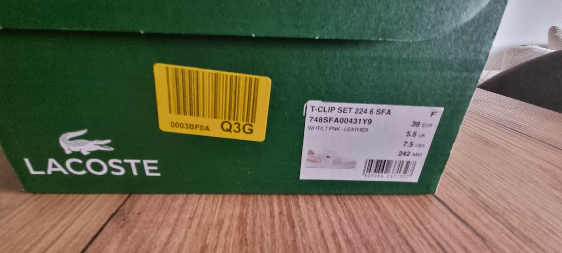 Lacoste Scarpe da donna: Lacoste T-Clip Sneaker, Neu, Grösse 39 – Nuovo (secondo la descrizione) da Meilen venduto da Angelinaa98 5