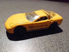 Auto Corvette, Mattel, gelb