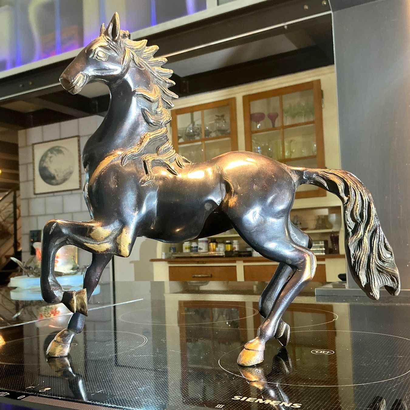 Sculture & Statue: VINTAGE SKULPTUR PFERD BRONZE, 2804 GR – Usato da Biglen venduto da Limarkt 6
