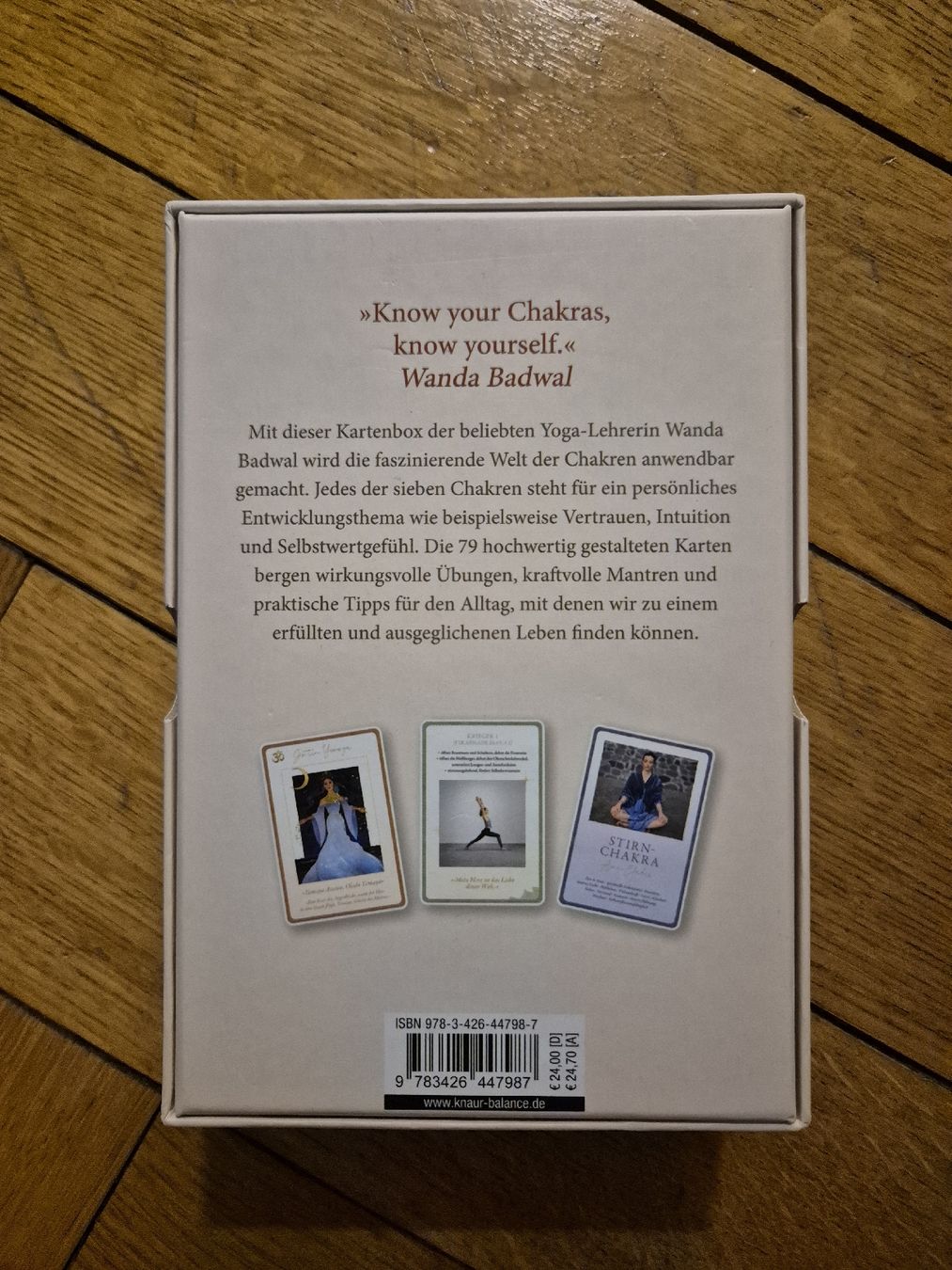Karten: Chakra Yoga Box mit 79 Karten und Booklet – Neu (gemäss Beschreibung) aus Wangen an der Aare von chant.v 3