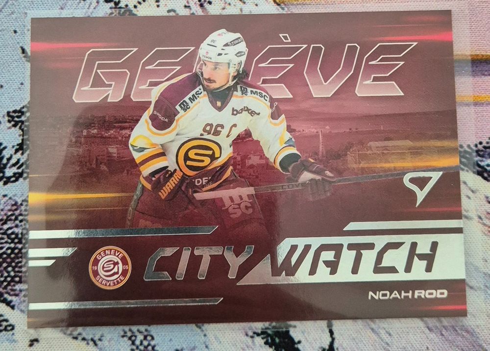 Noah Rod City Watch Genève-Servette Hockey Club GSHC (Neu (gemäss ...