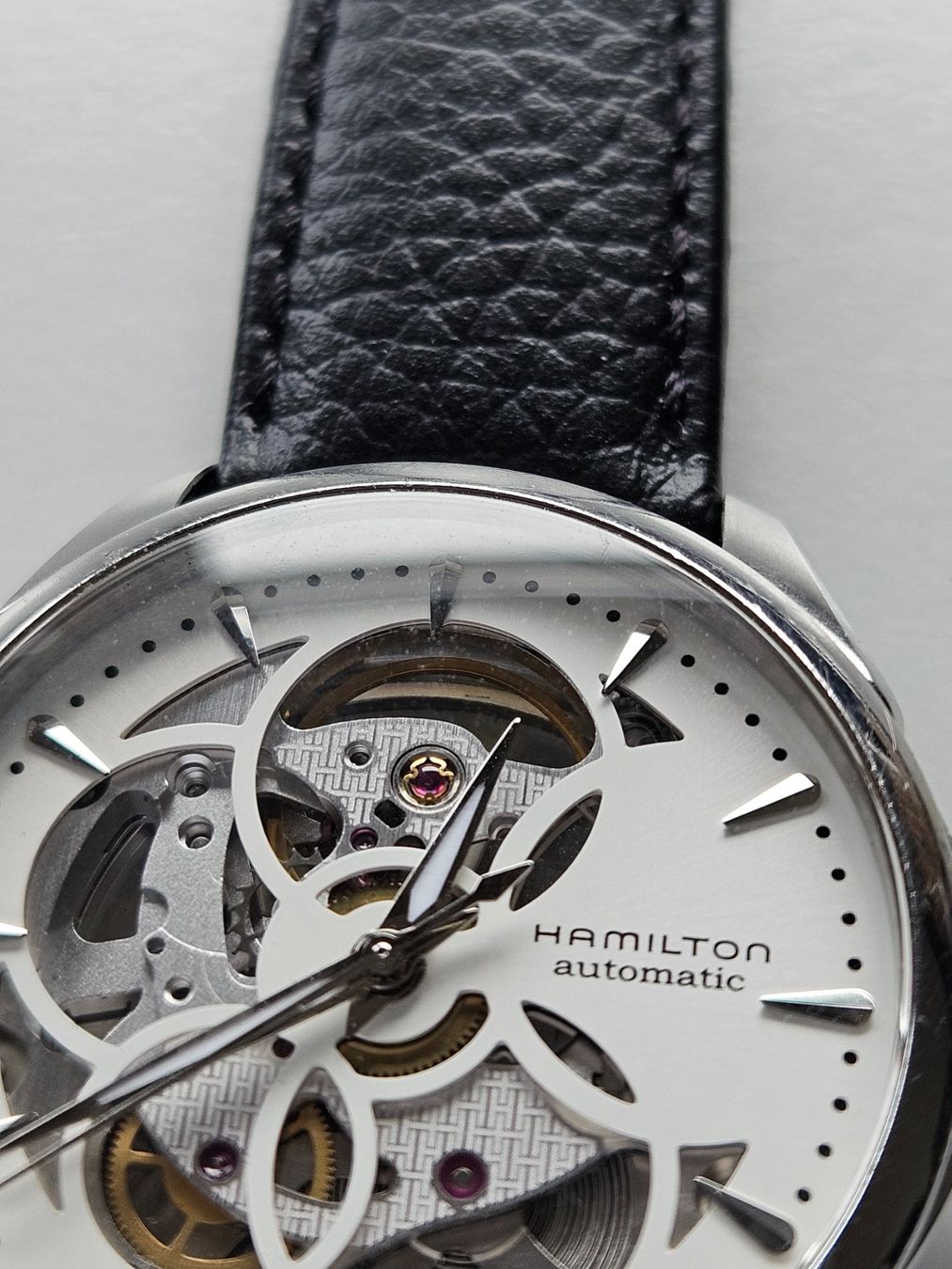 Hamilton Orologi: 214 Hamilton Jazzmaster Automatic Skeleton – Usato da Berikon venduto da mmm21 5