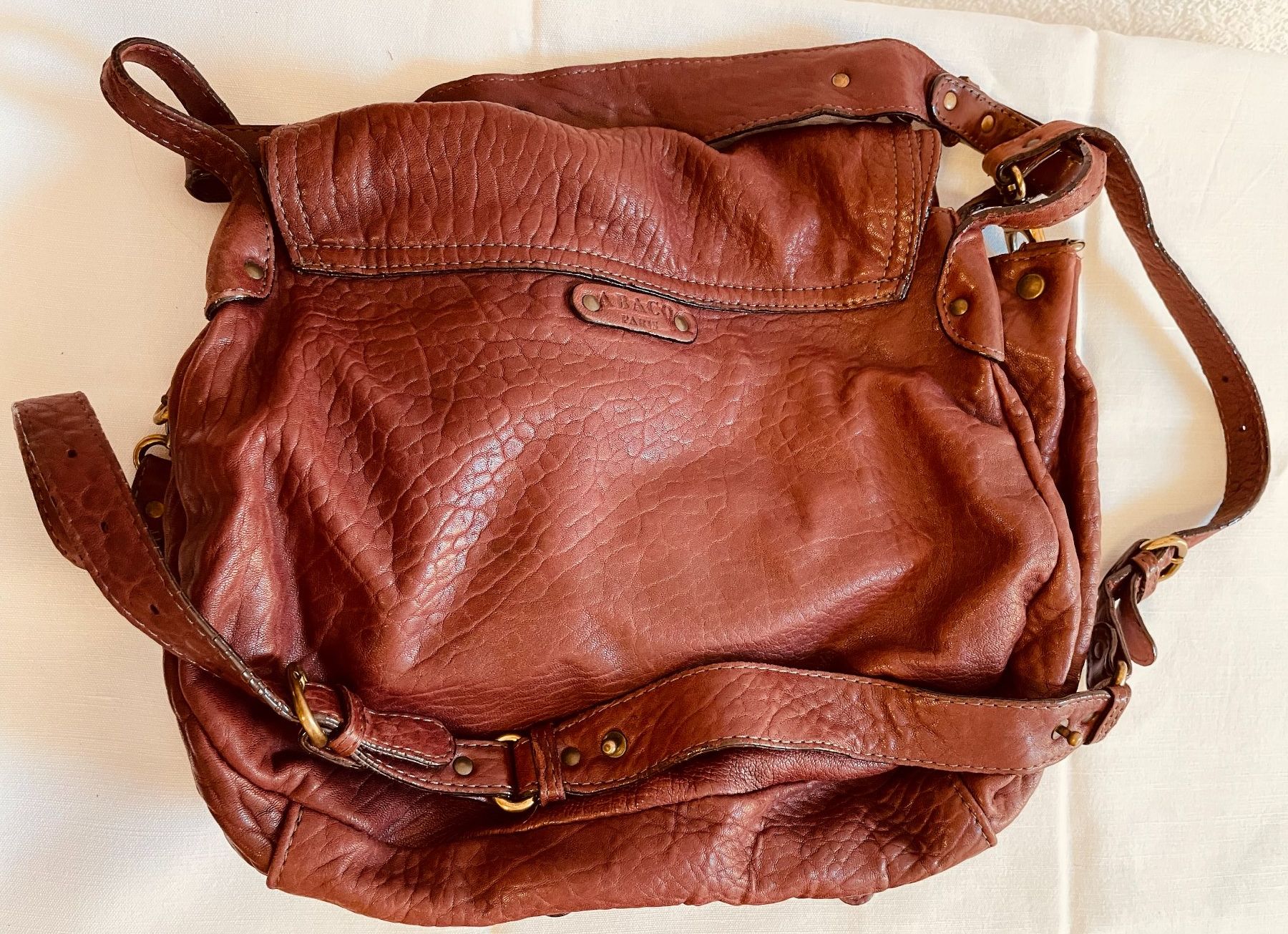 Borse da donna: Sac modèle "Jamily" Abaco Paris - bordeaux – Usato da Sugnens venduto da 555madison 7