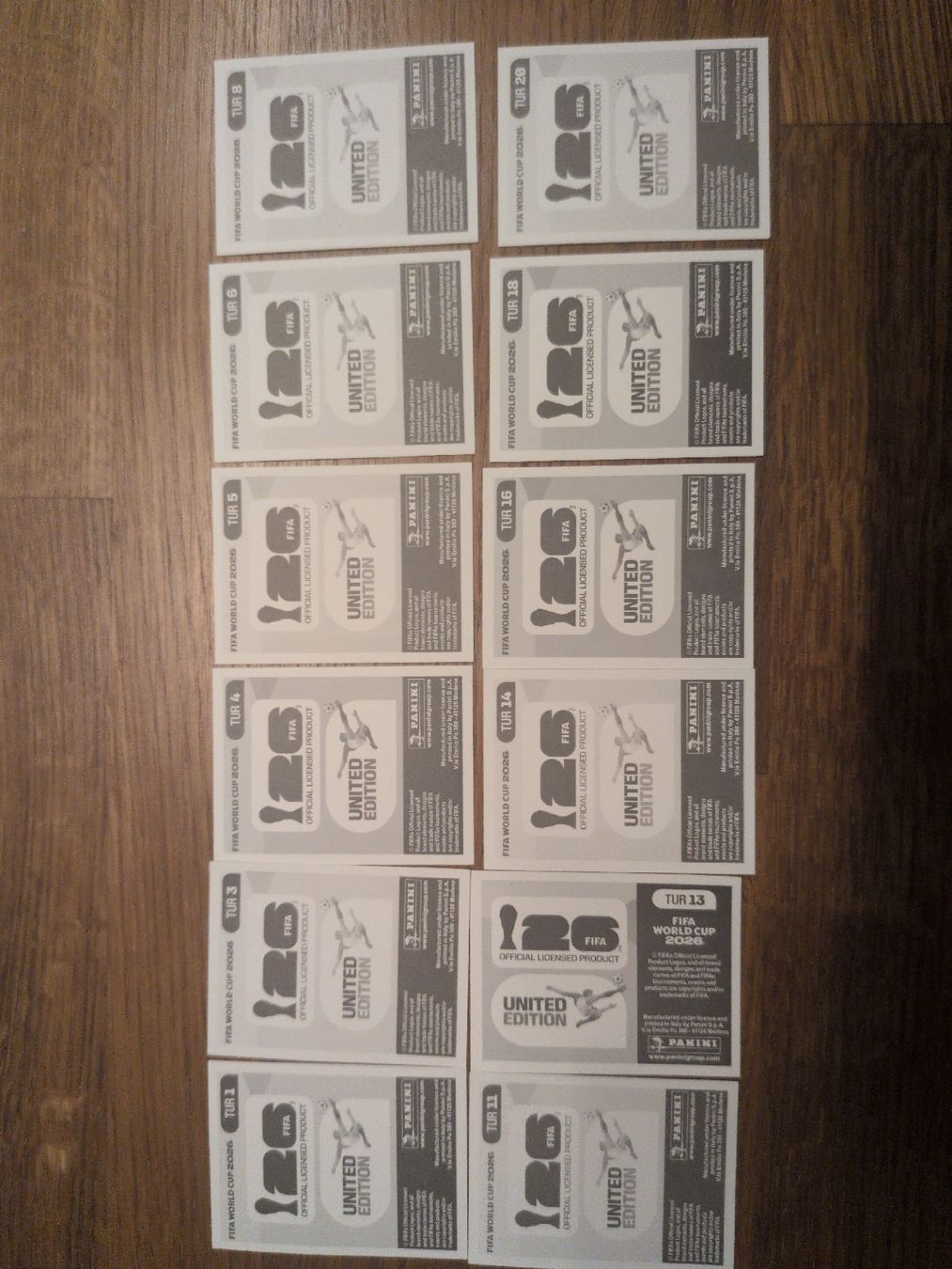 Panini Sammelbilder & Trading cards: 12 Türkei Panini  – Neu (gemäss Beschreibung) aus Dittingen von uke4243