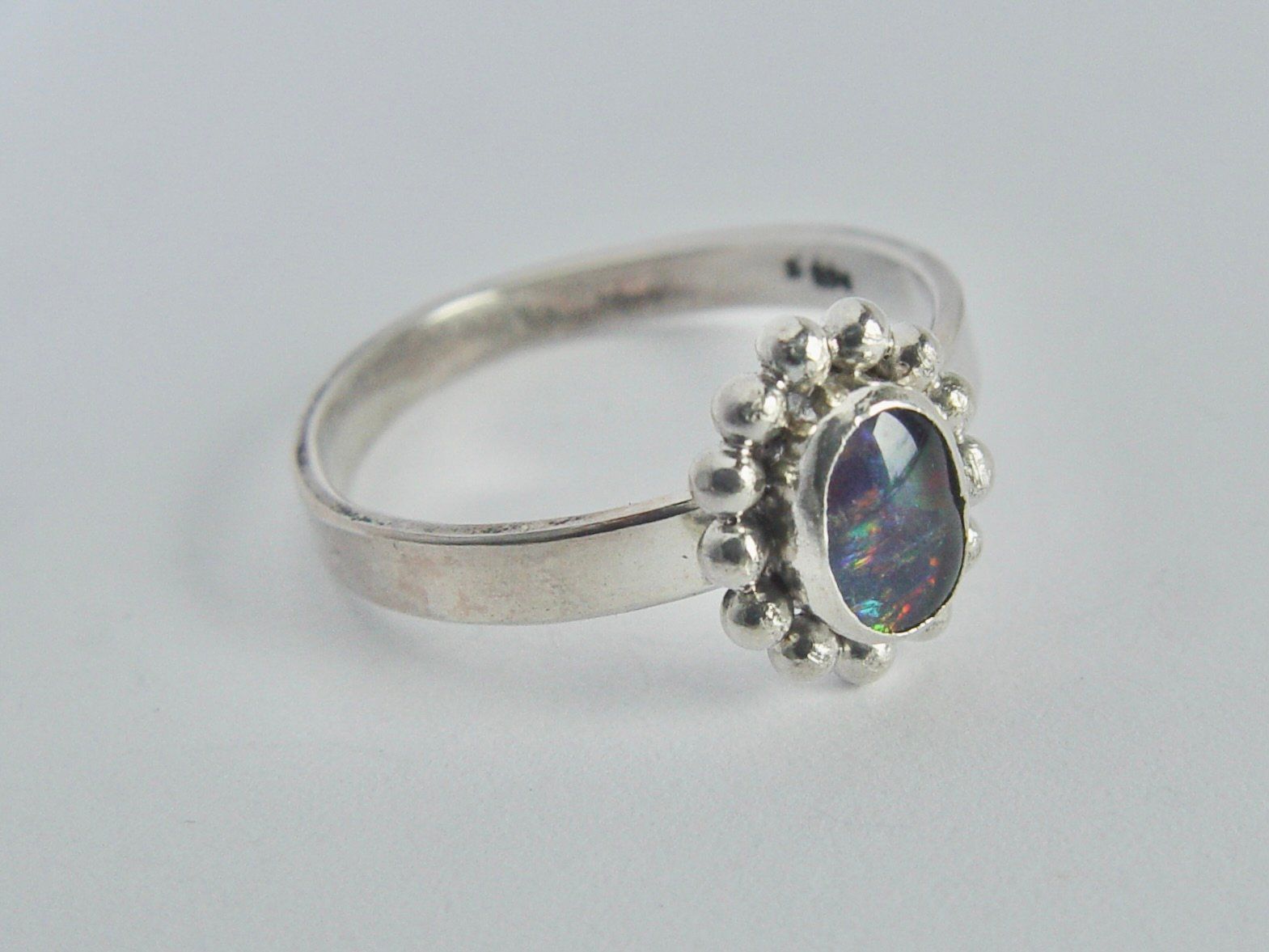Ringe: Ring mit Opal, Silber 925 – Gebraucht aus Henggart von gernli 2