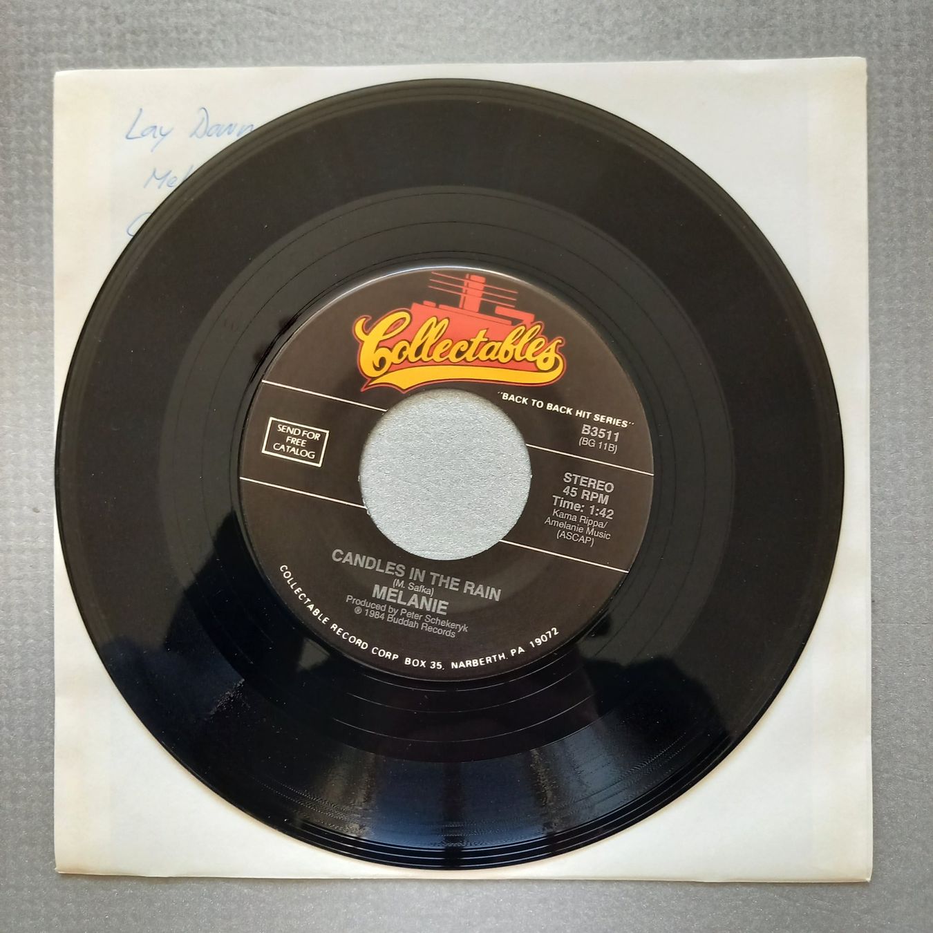 Schallplatten: Melanie - Lay Down/Candles In The Rain – Gebraucht aus Arbon von pendulum 1