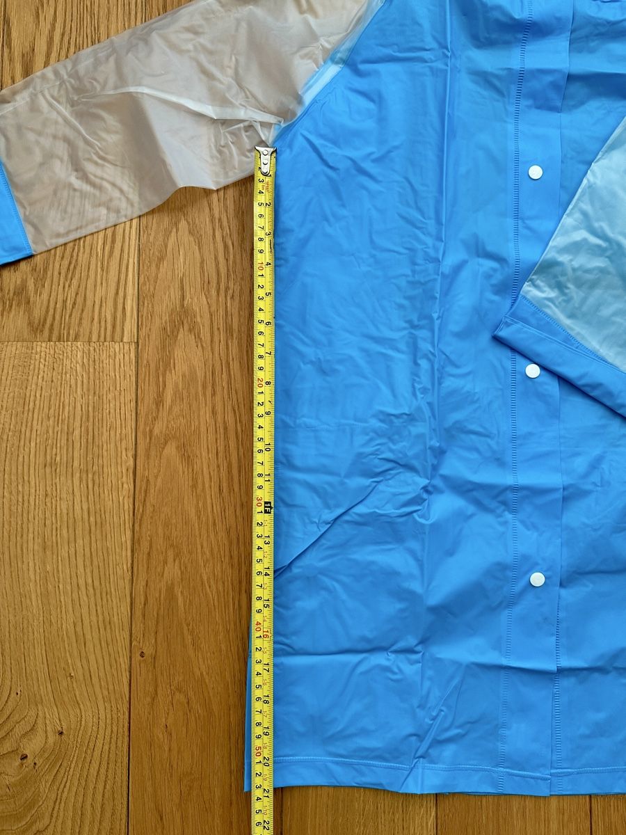 Giacche & Cappotti: Kinder Regenmantel Grösse L blau PVC – Usato da Gattikon venduto da Sarahs_Schatzkammer 3