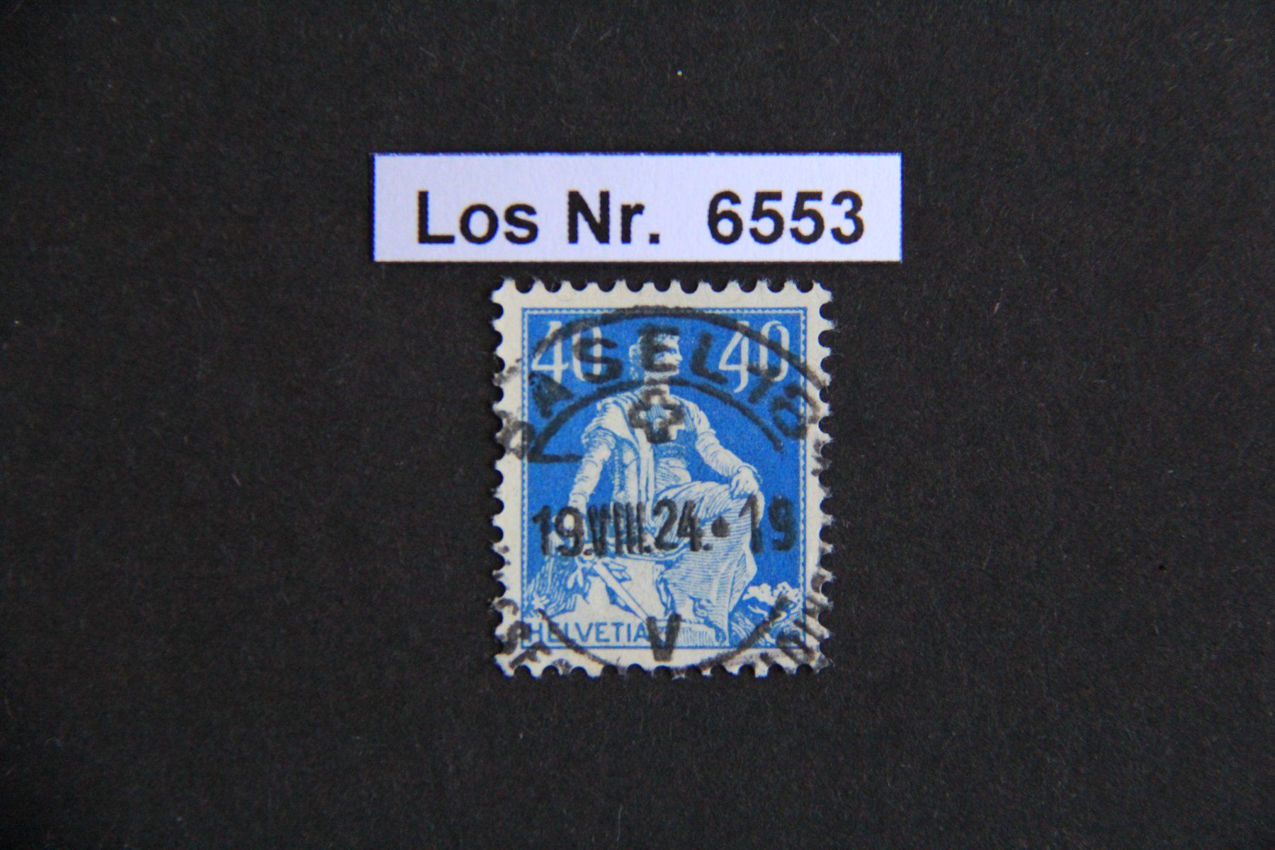 Tutti i francobolli: CH 1922 sauberer Vollstempel                        Los 6553 – Usato da Volken venduto da jukon65