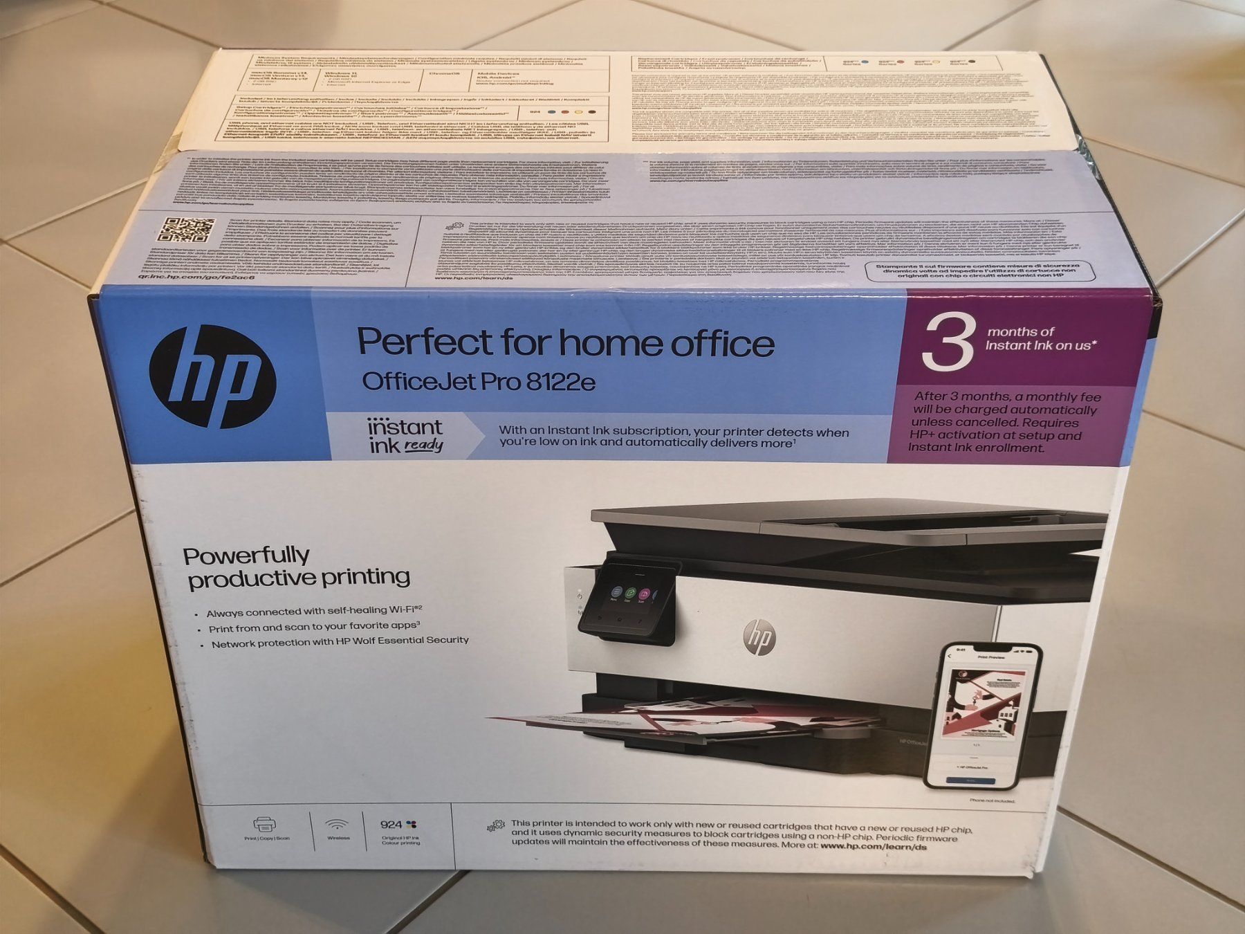 Hewlett Packard Stampanti: HP OfficeJet Pro 8122e, NEU – Nuovo e nell'imballaggio originale da Zürich venduto da rbyss