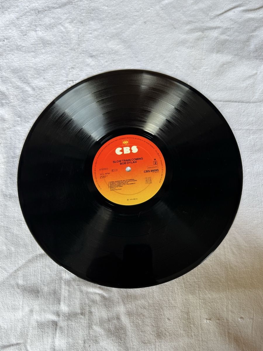 Dischi in vinile: Vinyle Bob Dylan "Slow Train Coming"  – Usato da GRAND - LANCY venduto da petitpain67 5