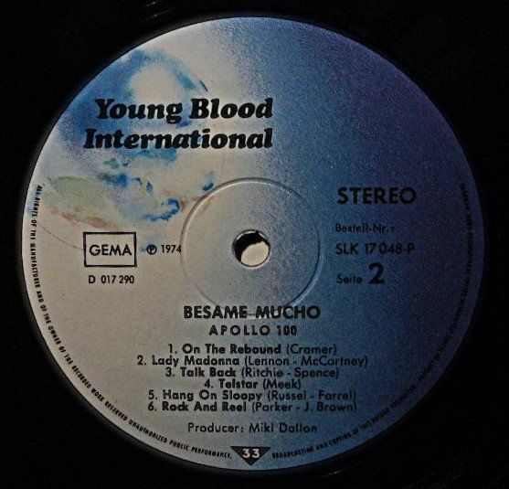 Schallplatten: APOLLO 100 "Besame Mucho" LP in VG++/EX – Gebraucht aus Monthey von Pingmub 4
