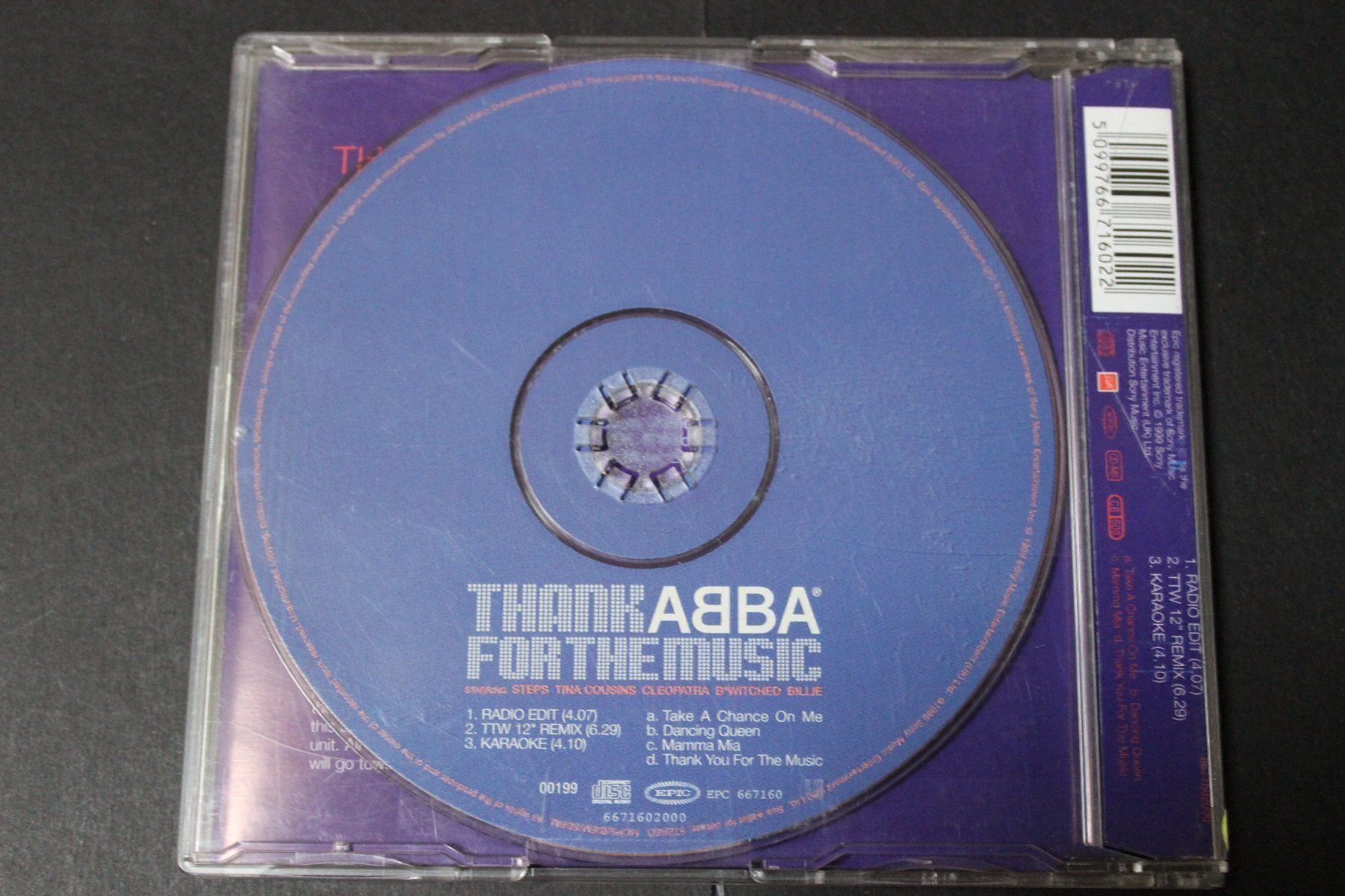 CDs: THANK ABBA FOR THE MUSIC CD!!!!!!!!!!!!! – Gebraucht aus Tübach von JamesStone 2