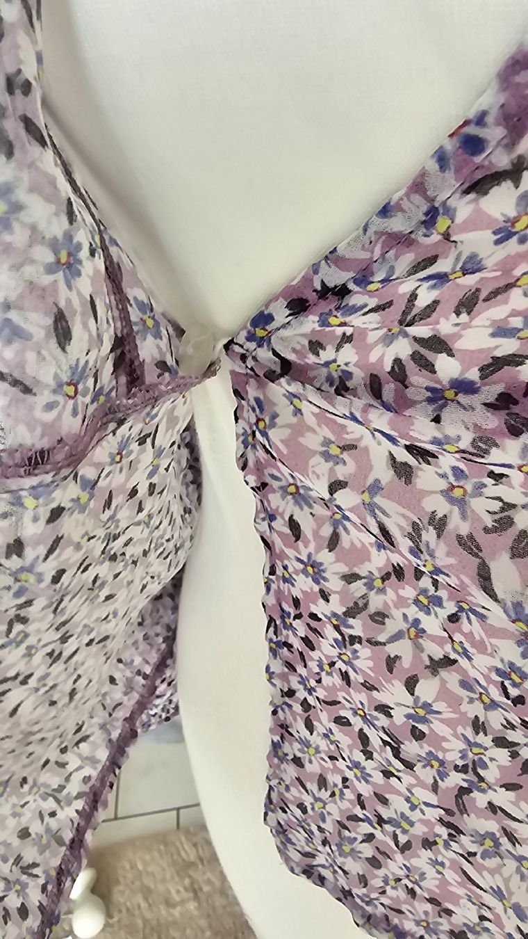 Morgan Blusen: Leichte Morgan Sommerbluse mit Blumenmuster, Grösse 34,neu – Neu und originalverpackt aus Niedergösgen von topol14 2