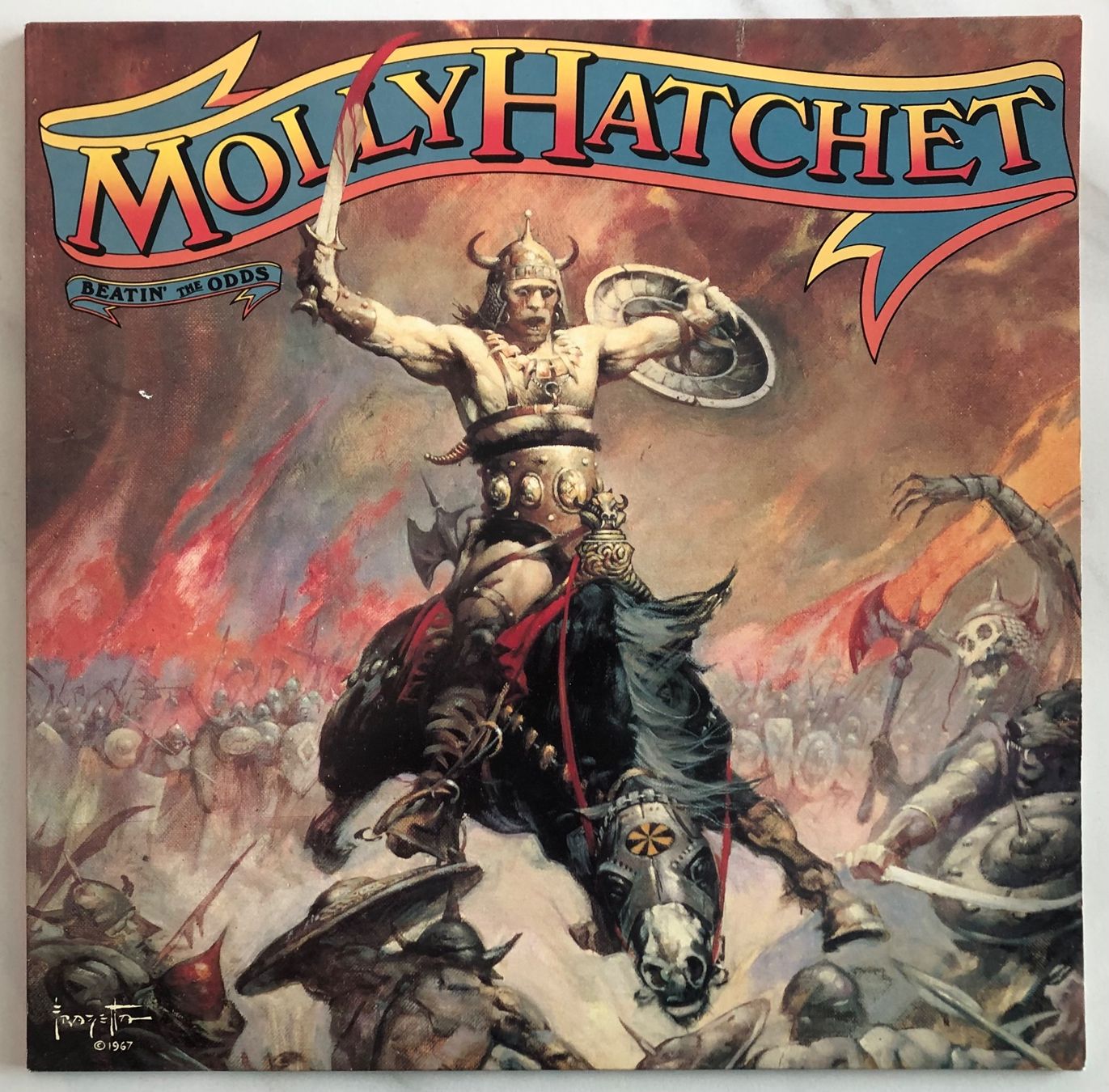 Schallplatten: MOLLY HATCHET - BEATIN' THE ODDS – Gebraucht aus Poliez-Pittet von Newtown-Records