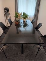 Granittisch Nero Assoluto 200x90cm