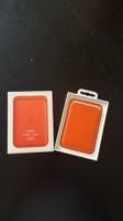 Apple Orange Leather Magsafe Wallet