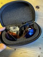Sport Sonnenbrille Etui mit Wechselobjektiven