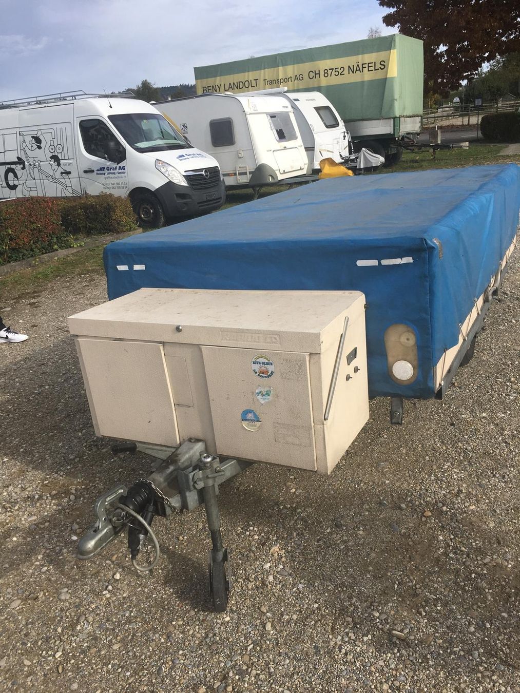 Rapido Veicoli da campeggio: Klappwohnwagen Rapido Export Matic – Usato da Wädenswil venduto da Forigel