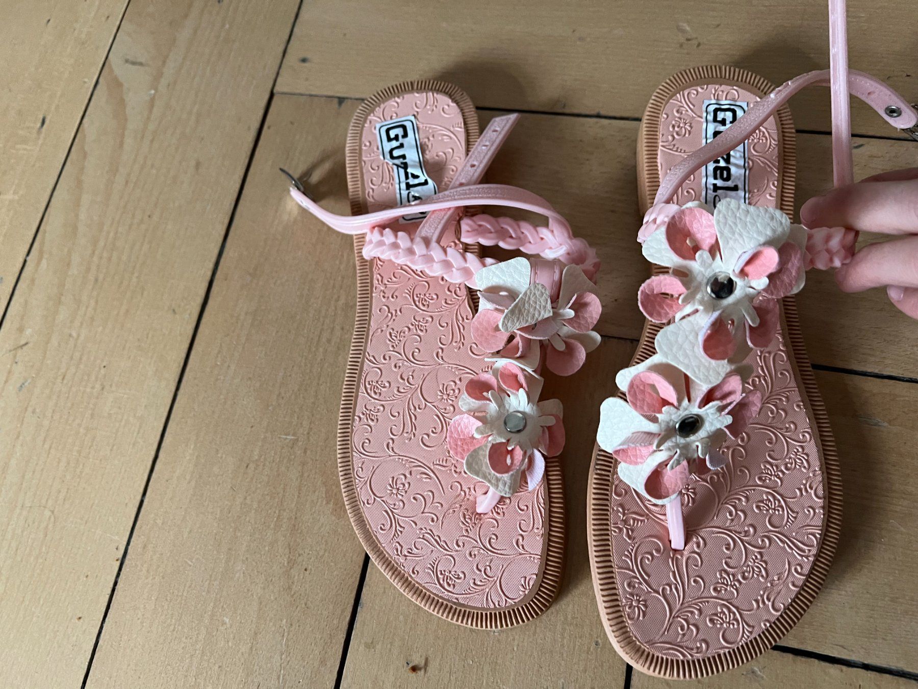 Scarpe da donna: Latschen Gummi, rose Gr. 38/39 – Usato da Oensingen venduto da katepe 2