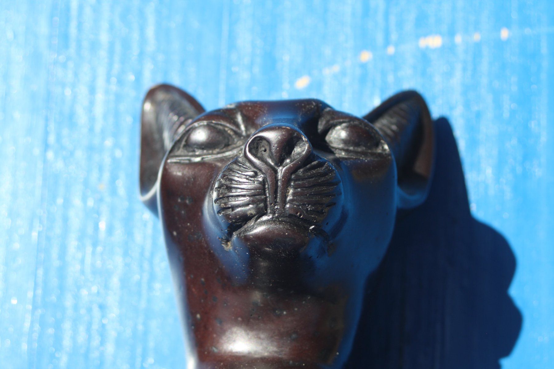 Statuette: KATZENBÜSTE KATZENFIGUR – Usato da Wauwil venduto da Pneuedy 6