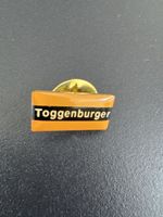 Anstecknadel Toggenburger orange schwarz gebraucht