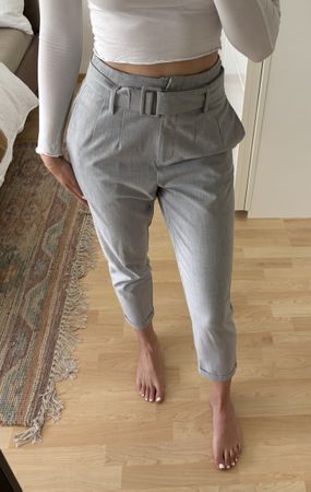Graue Stoffhose von Jennyfer, Grösse 36