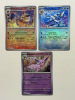 Pokémon Eeveelution Pokéball Promo Set – 3 Karten EN