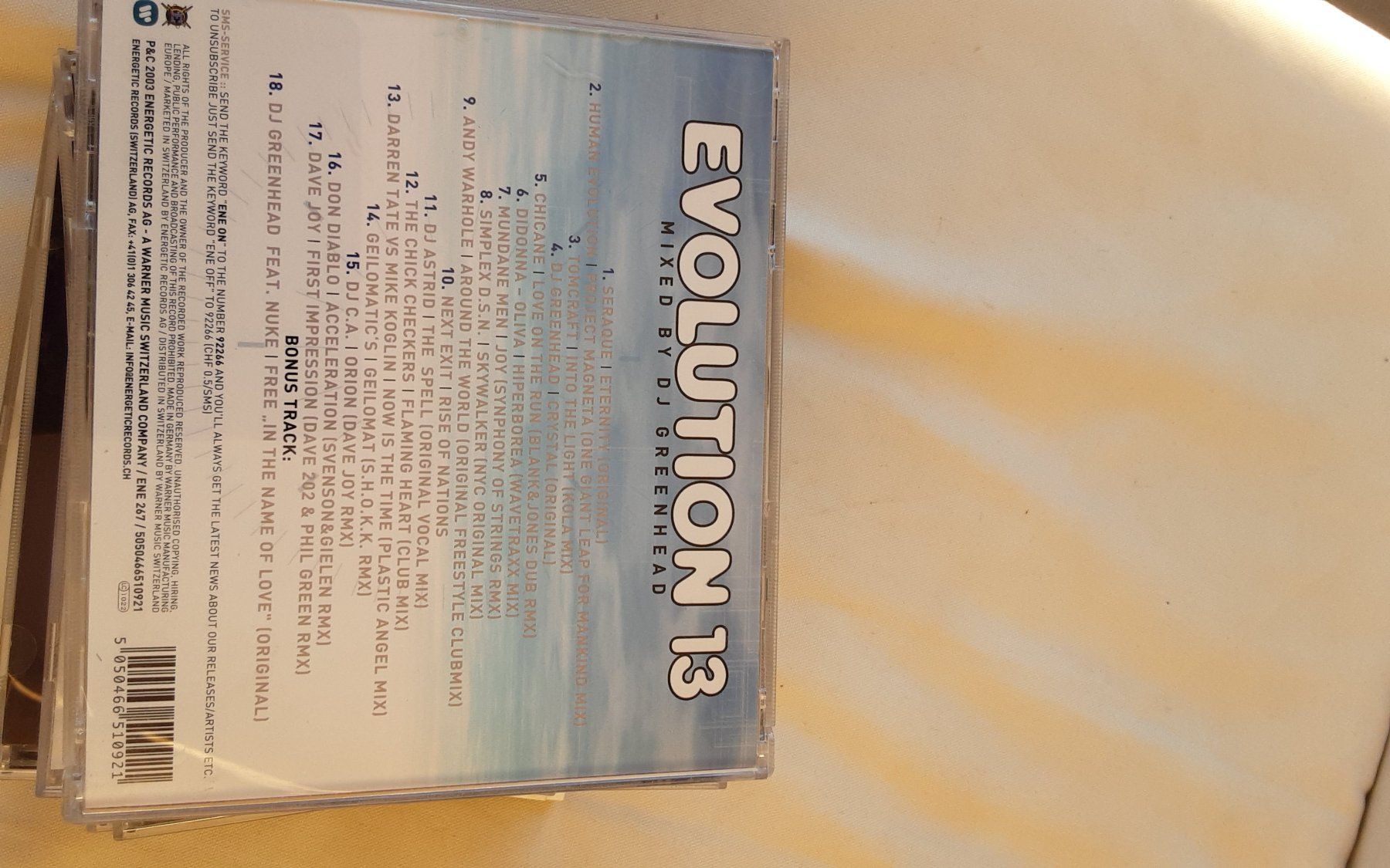 CD: Evolution 13 - DJ Greenhead - CD - Top Zustand! – Usato da Bremgarten AG venduto da musiccollector 1