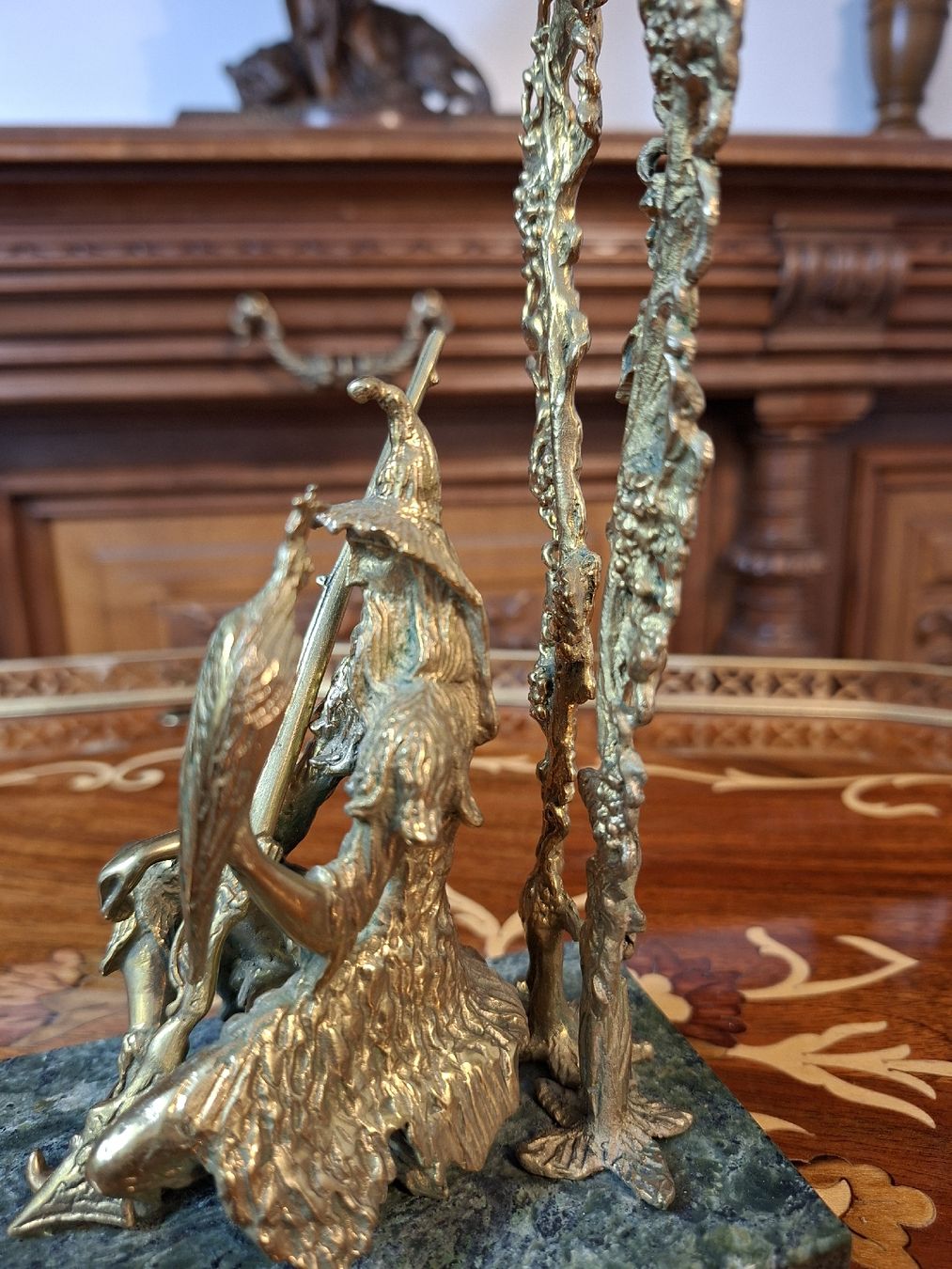 Statuette: Robinson Crusoe Figur Bronze Messing – Usato da Steffisburg venduto da ZeitReise_ 2
