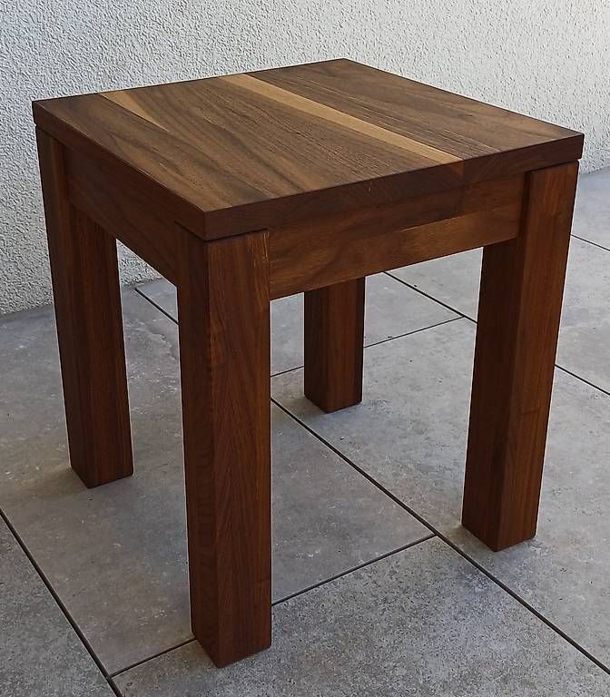 Hocker: Hocker Nussbaum (2 Stück) – Neu (gemäss Beschreibung) aus Jens von Pamela2015