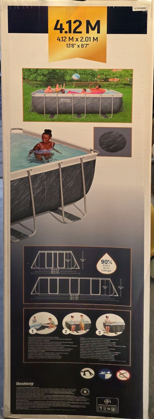 Schwimmbad: Pool Neu Orginalverpackt – Neu und originalverpackt aus Züberwangen von Karl-S 3