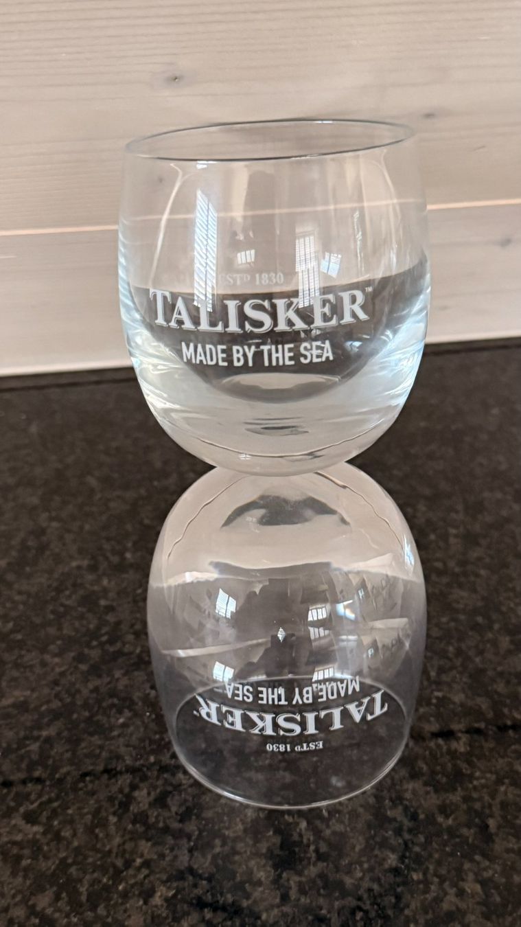 Bicchieri: 2 x Talisker Gläser – Usato da Lommis venduto da manmarmi 1