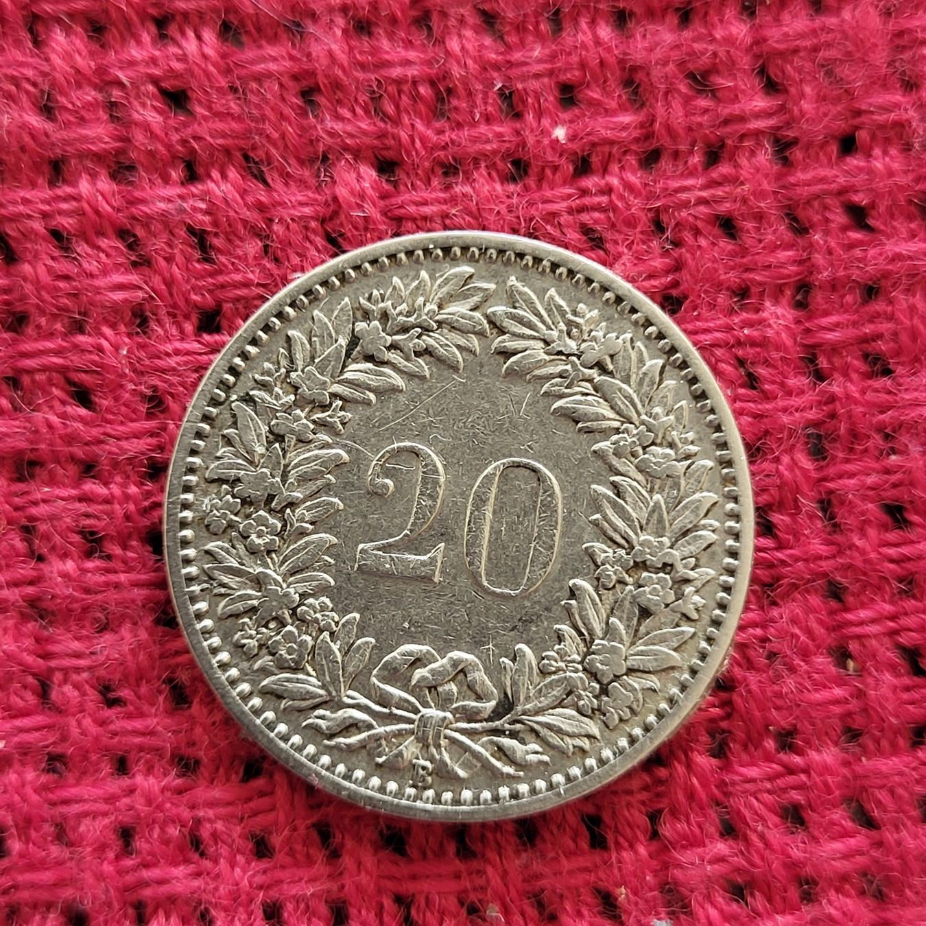 Tutti le monete: 20 Rappen 1903 – Usato da Berikon venduto da Zimmerlinde5 1