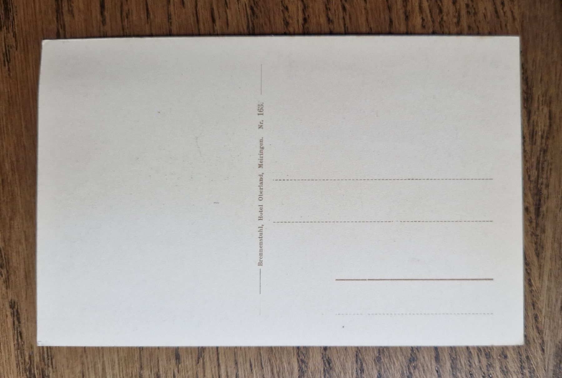 Cartoline postali: Interlaken – Usato da Ebikon venduto da Donar50 1