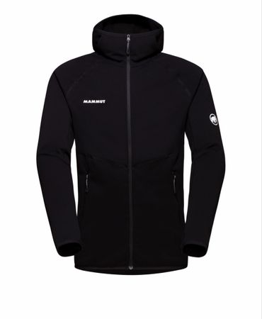 Mammut Fleecejacke schwarz Grösse M 