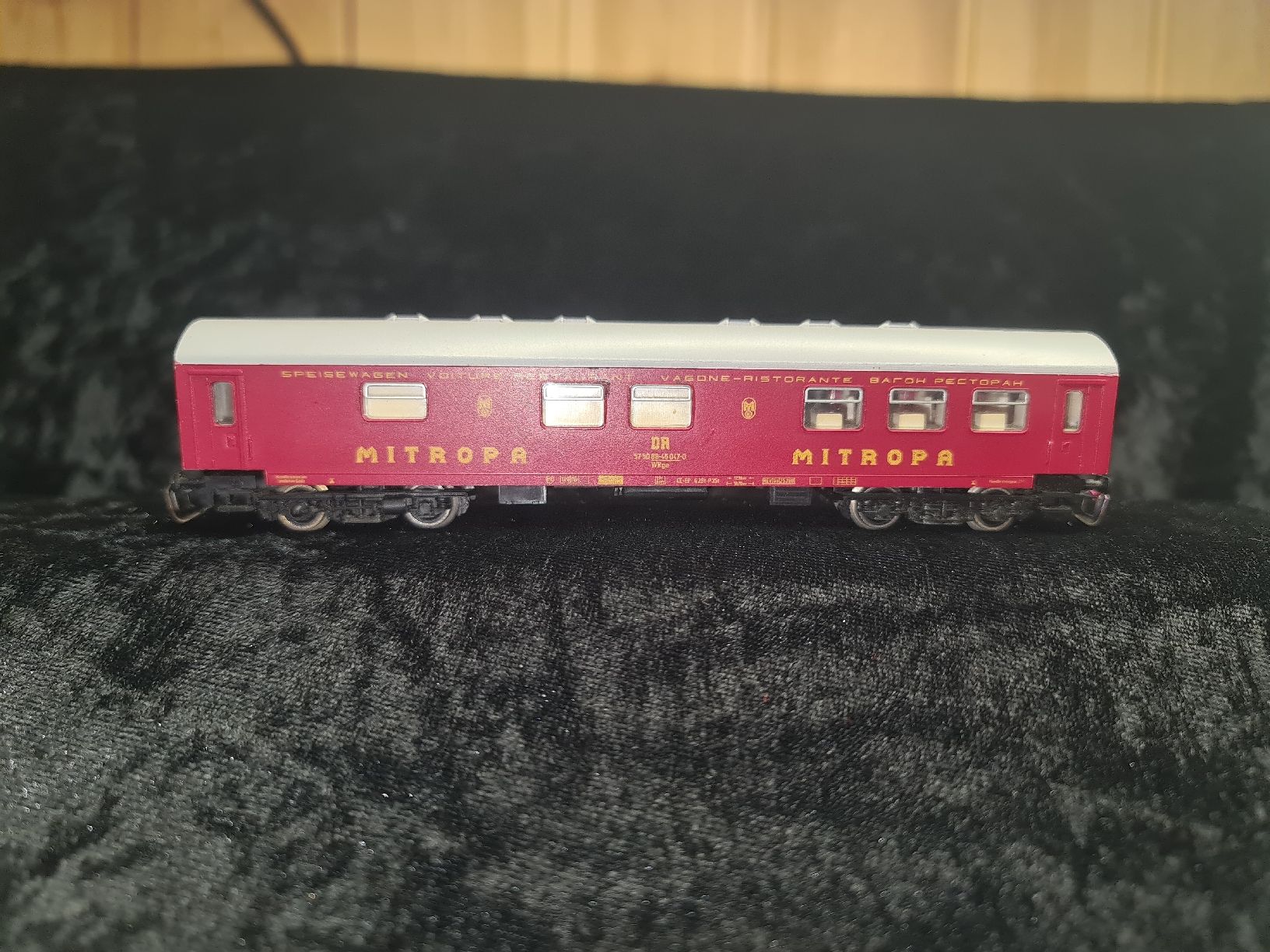 Tillig Modellini di ferrovie: 4 achsiger Rekowagen Mitropa – Usato da Conters venduto da dave_freak