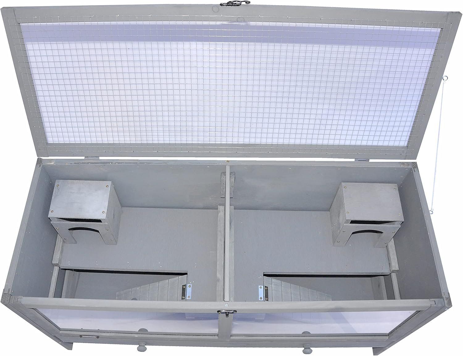 Gabbie, trasporto & Sicurezza: nanook Hamsterkäfig 92x38x48cm grau – Nuovo e nell'imballaggio originale da Bottighofen venduto da zaap 4