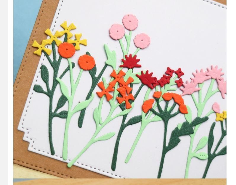 Schablonen: Neues Stanzschablonenset filigrane Blümchen – Neu und originalverpackt aus Effretikon von wenuss 2