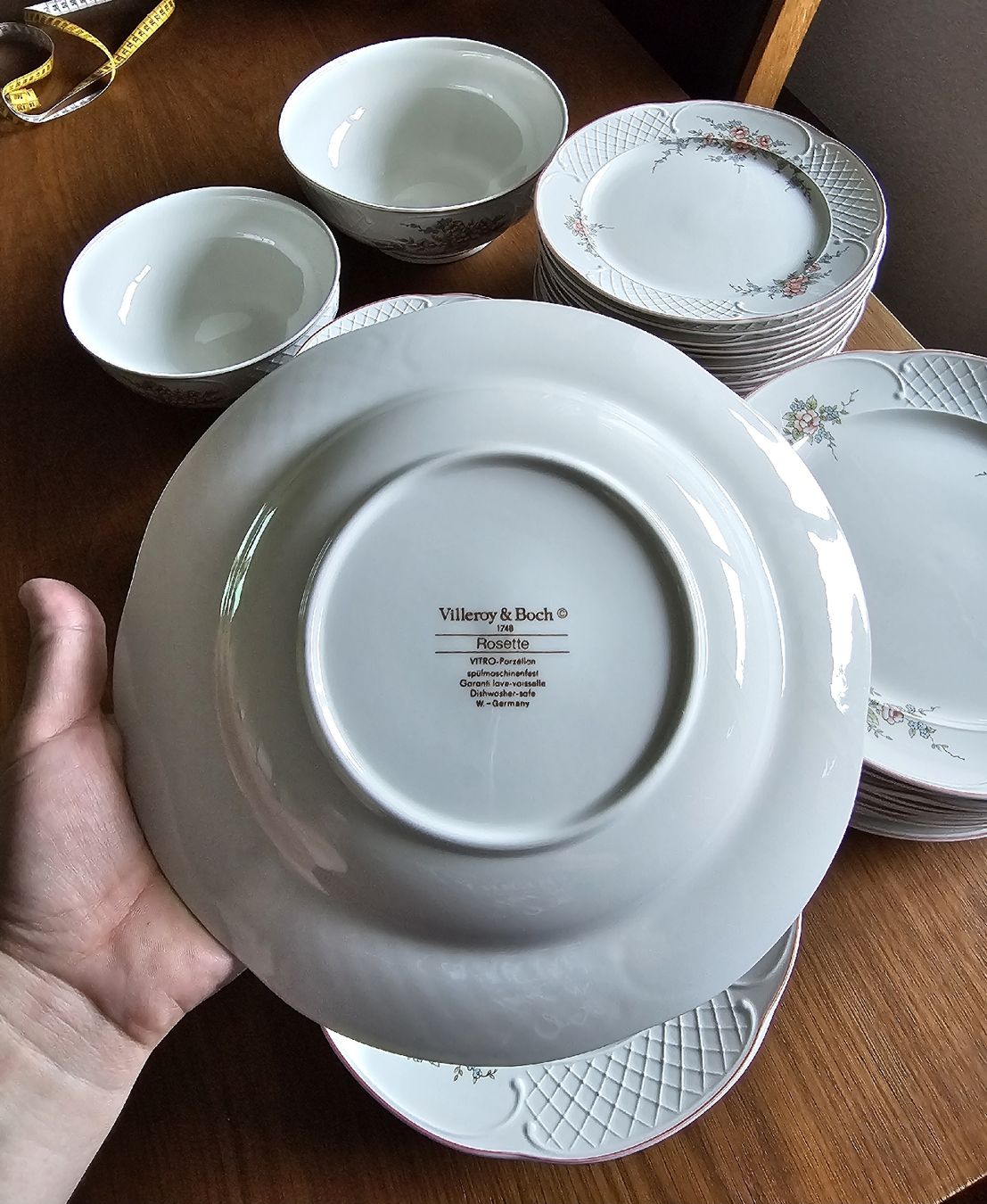 Villeroy & Boch Geschirrsets: Villeroy boch Rosette - 50x – Gebraucht aus Biel/Bienne von crima 7